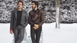 Javier Bardem a Dev Patel vám predvedú dokonalý zimný štýl