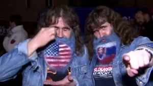 Nadšenie po víťazstve nad Američanmi! Skvelá atmosféra bola aj v Bratislave