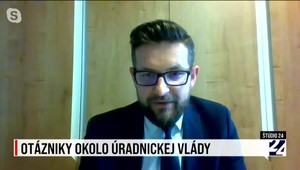 Úradnícka vláda? Podľa prezidentky Čaputovej nie je dôvod. V Štúdiu 24 politológ Lenč