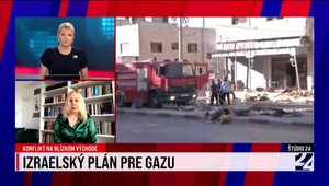 Štúdio 24 o izraelskom pláne pre Gazu