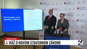 Tlačová beseda ministra Ráža o novom stavebnom zákone