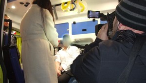 Muž v Nitre vyliezol na žeriav, chcel poukázať na problém s peniazmi pre choré deti