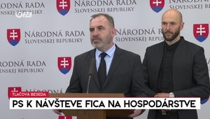 Tlačová beseda PS k návšteve Fica na hospodárstve