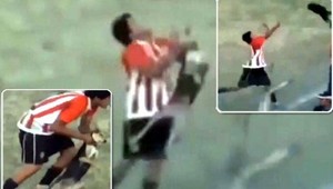 VIDEO: Argentínčanov hod psom odmenený červenou kartou