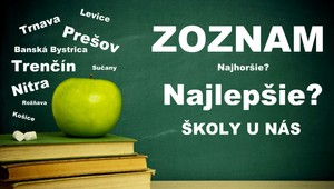 REBRÍČEK: Najlepšie základné a stredné školy na Slovensku