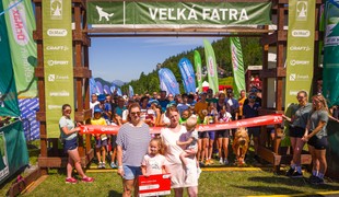 Bežci vo Veľkej Fatre pomohli Peťkovi sumou 1846 €!