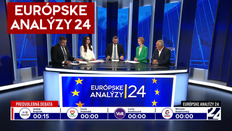 Európske Analýzy 24: prvá časť debaty so slovenskými kandidátmi do Európskeho parlamentu