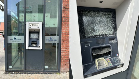 Neznámy páchateľ poškodil bankomat v Košiciach. Polícia žiada verejnosť o pomoc
