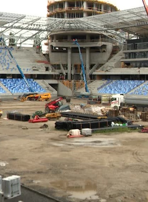 Výstavba Národného futbalového štadióna v Bratislave sa blíži do finále4312