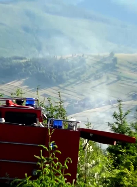 Požiar Bachledova dolina