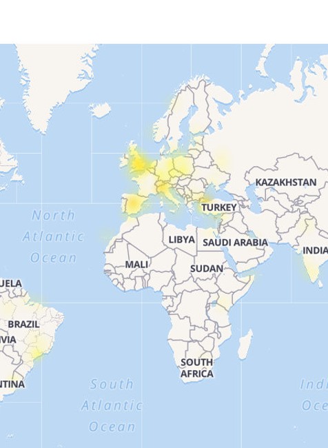 Sociálne siete hlásia výpadok