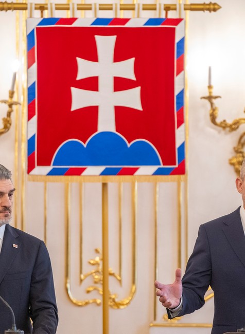 Návšteva kontroverzného prezidenta Gruzínskej republiky Michaila Kavelašviliho na Slovensku