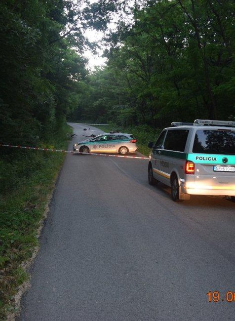 Tragická nehoda pri obci Zlatno