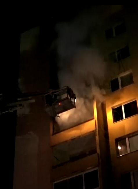 Požiar v Prešove