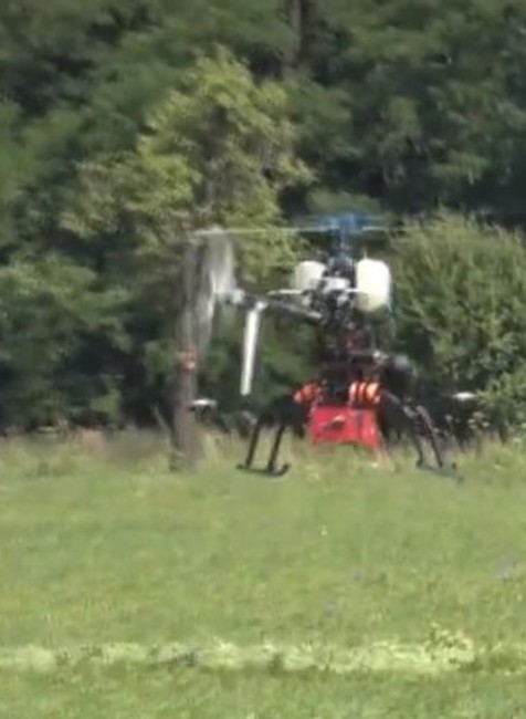 VIDEO: Na východe Slovenska lietal vrtuľník bez pilota
