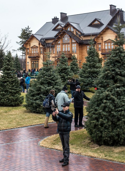 Janukovyč vila Mezhyhirya Kyjev 1