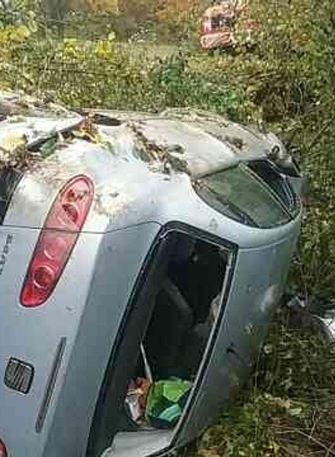 Tragická dopravná nehoda v Brezovej pod Bradlom.