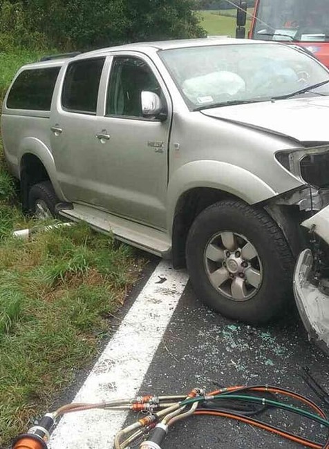 Čelná zrážka pri Giraltovciach