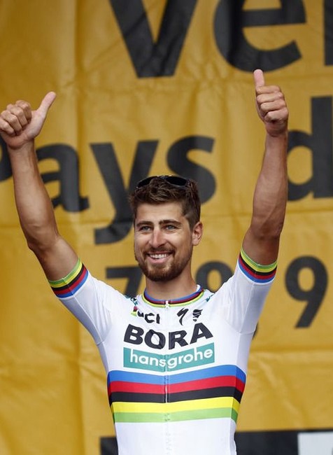 Peter Sagan v úvodnej etape Tour de France