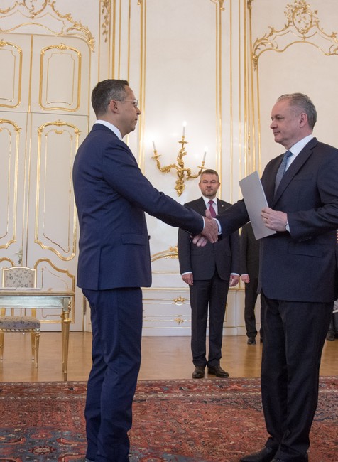 Prezident vymenoval Ladislava Kamenického za nového ministra financií