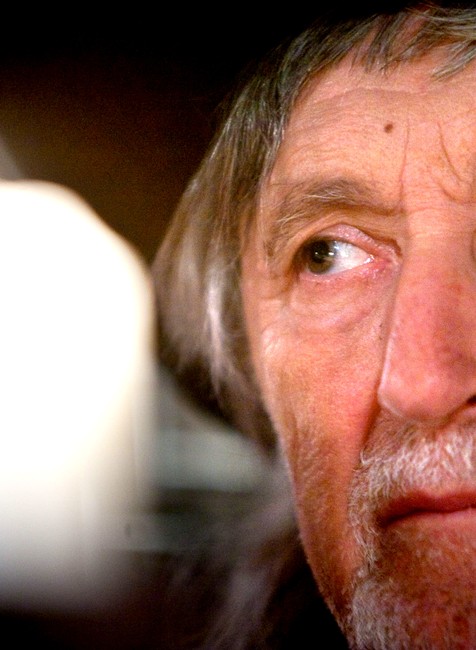 Juraj Jakubisko detail tváre