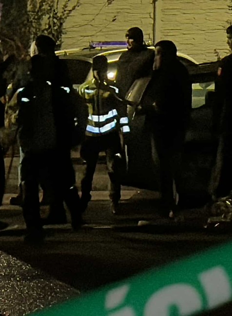 polícia naháňačka Záhorská Bystrica