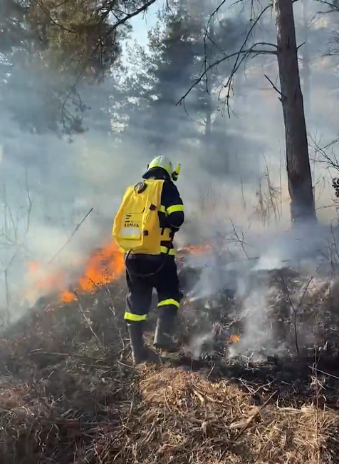 poziar na vychode slovenska