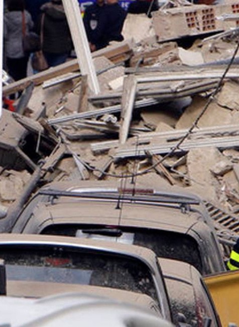 Marseille pád budovy 