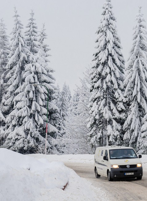 Oravská Lesná sneh kalamita 5
