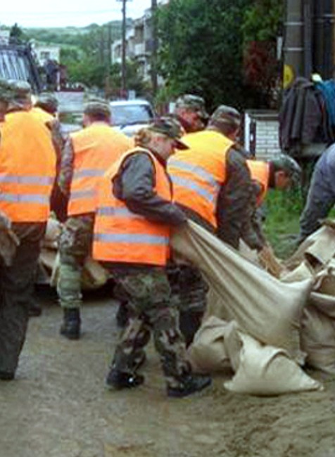 Ipeľský Sokolec - povodne 1