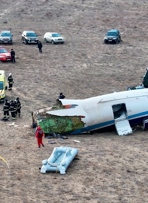 lietadlo nehoda Kazachstanu