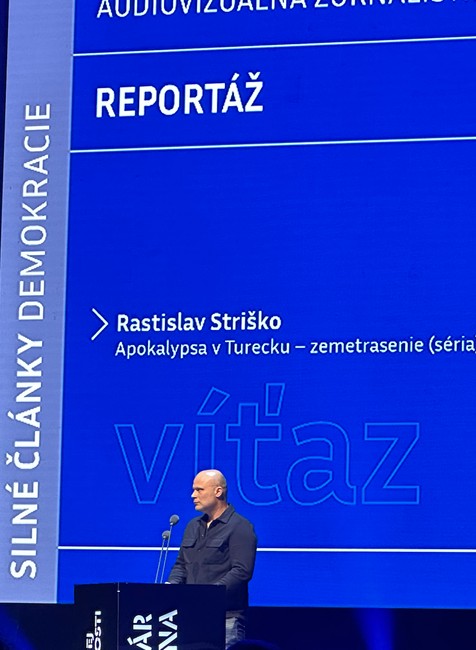 Striško vyhral novinársku cenu (1)