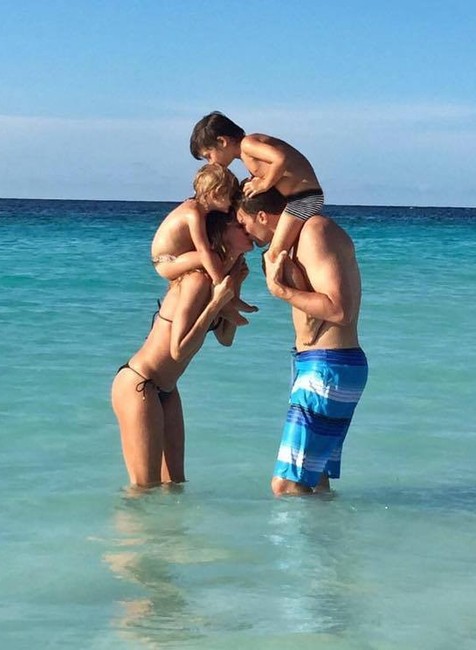Gisele Bündchen s rodinou
