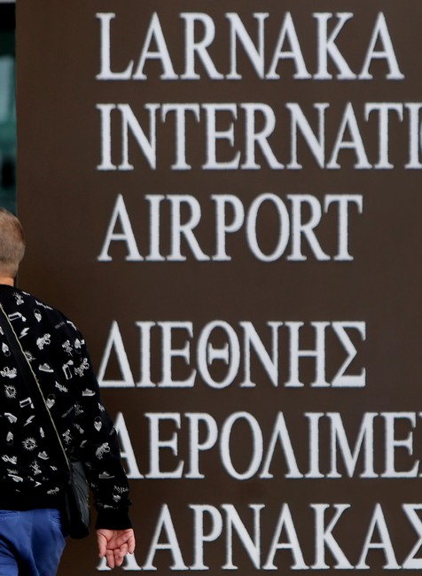 Situácia na letisku v cyperskej Larnace