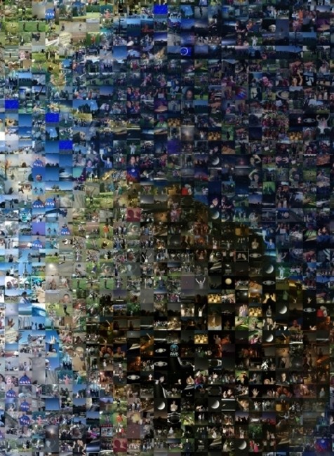 Vesmír Zem planéta rodinná fotografia portréty