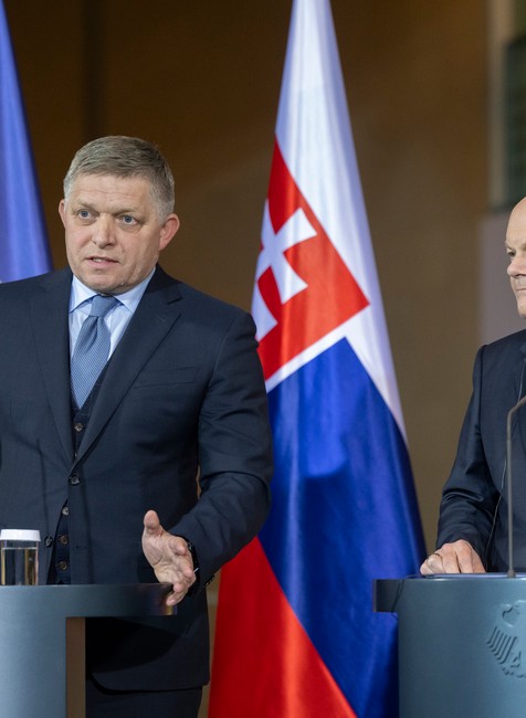 Robert Fico Olaf Scholz Nemecko Berlín návšteva (1)
