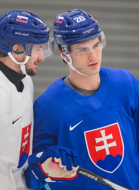 Tréning slovenských hokejistov na OH