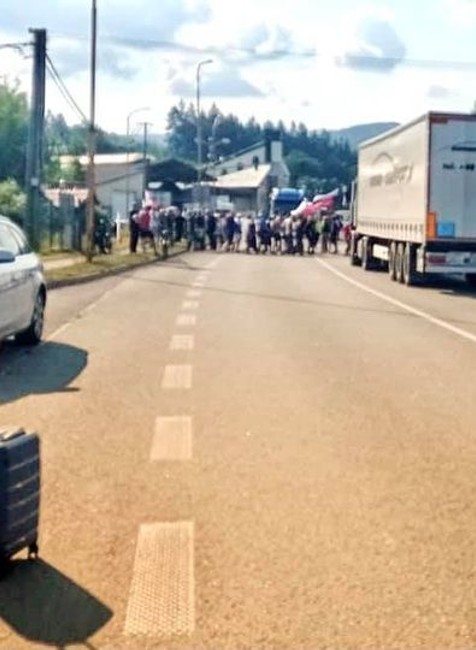 Protest na hraniciach