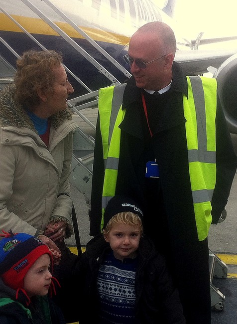 boórová chlapci letisko