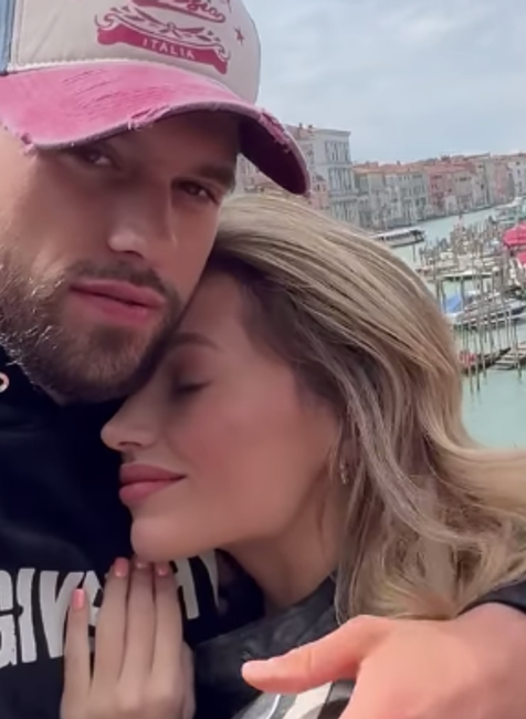 Natalie Kocendova s priatelom Chrisom