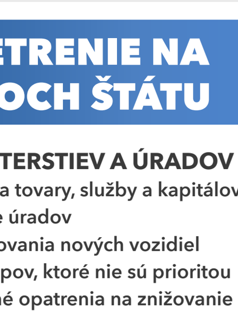 3. KONSOLIDÁCIA VEREJNÝCH FINANCIÍ