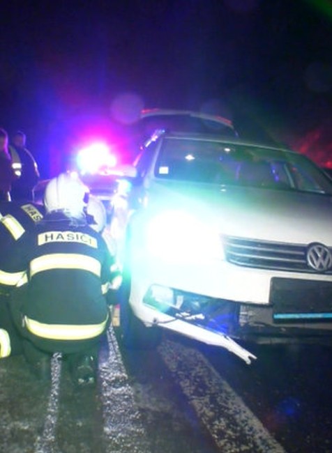 Jelenica sa vynorila z tmy. Mladý pár zrážke nedokázal zabrániť