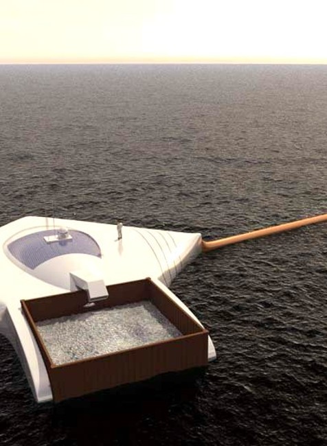 Ocean Cleanup Array oceánh čistenie trámy plasty 1