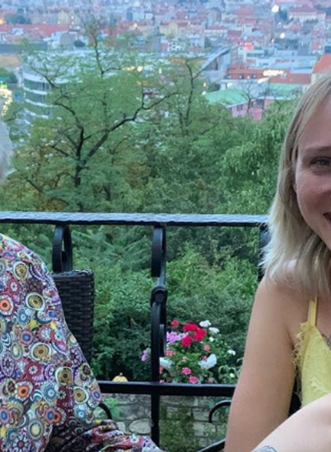 Karel Gott s dcerou Luciou