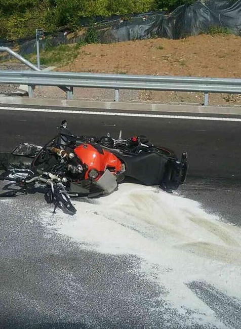 motorka, nehoda, Žiar nad Hronom