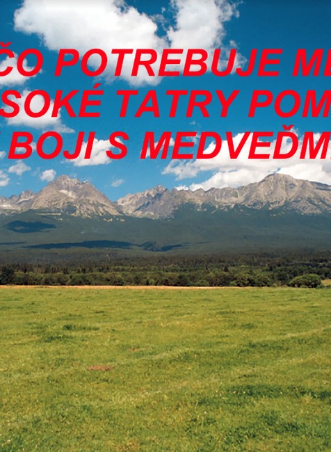 Boj s medveďmi v Tatrách 