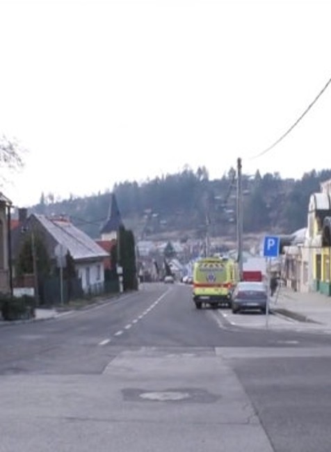 Zrazilo ju auto.