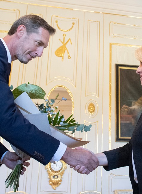 voľbynrsr23 prezidentka Majerský prijatie (1)