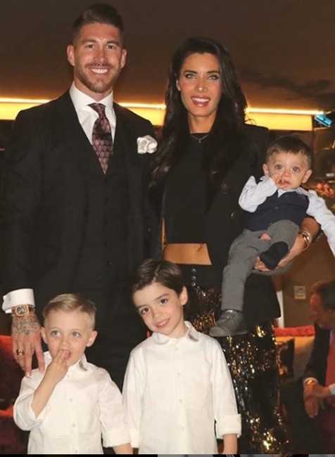 ramos s rodinou