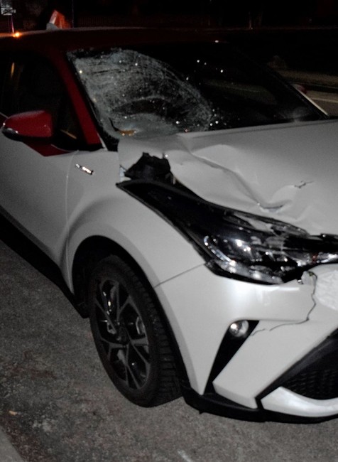 Chodca v Horných Chlebanoch zrazilo auto.
